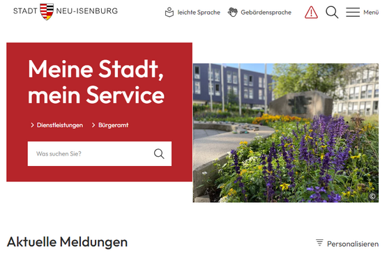 Startseite von www.neu-isenburg.de