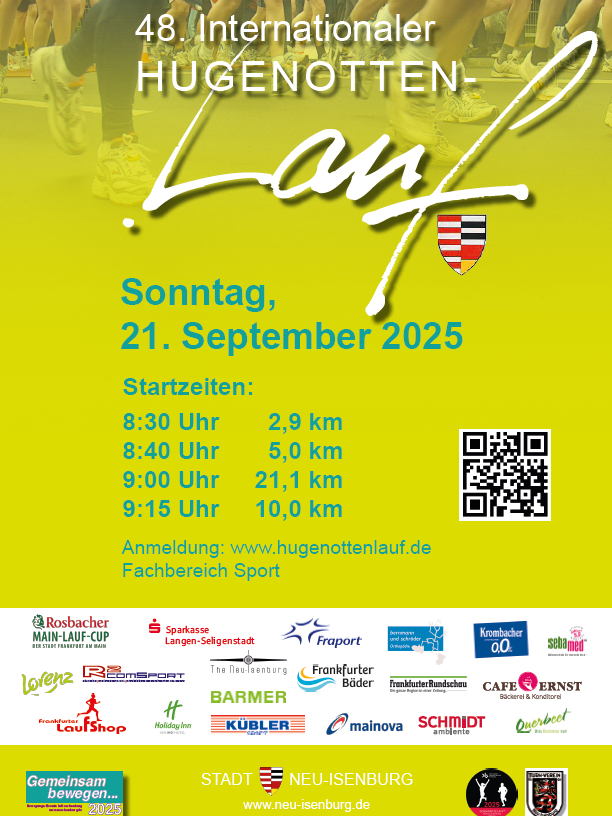 Poster Hugenottenlauf