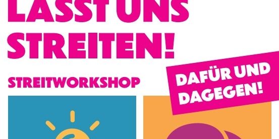 Streitworkshop Plakat