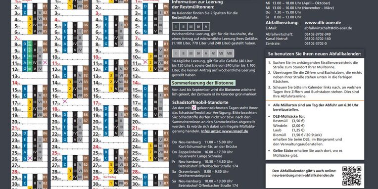 Abfallkalender DLB 2024