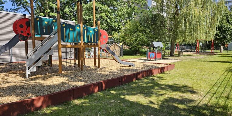 Spielplatz in der Friedrich List Straße 2025