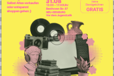 Flyer Flohmarkt für Jugendliche am 31. August