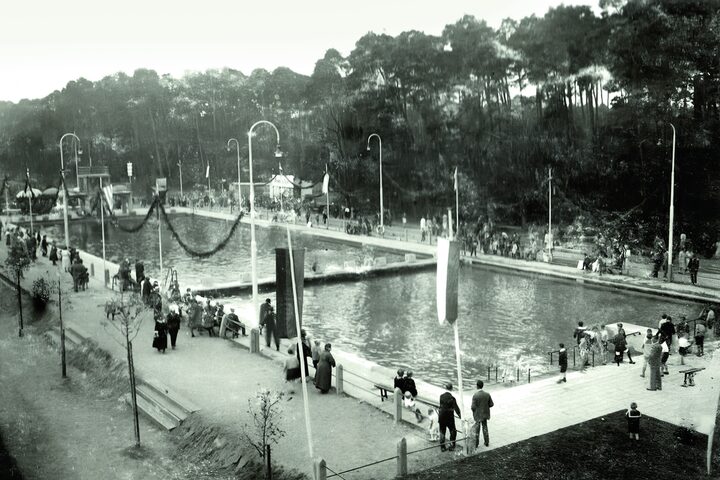 Eröffnung des WaldSchwimmbads 1926