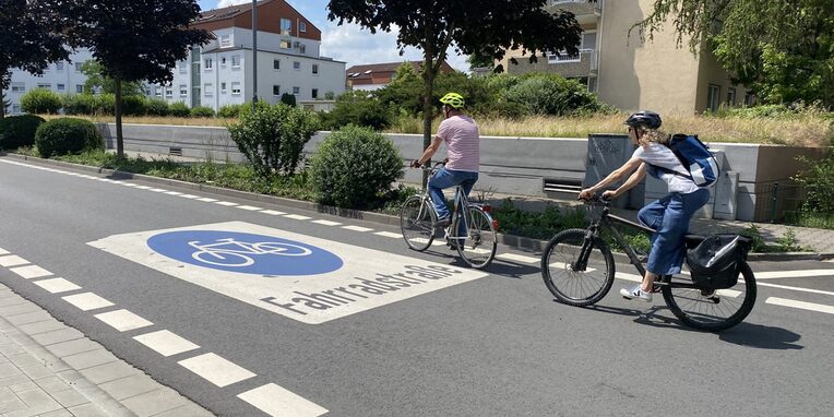 klimafreundlich mit dem Fahrrad unterwegs