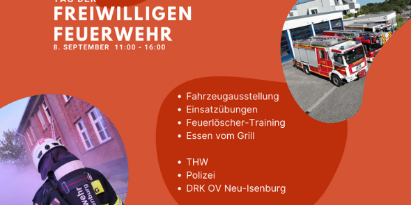 Tag der offenen Tür bei der Feuerwehr Neu-Isenburg