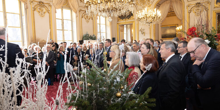 Blick in den Saal zur Preisverleihung
