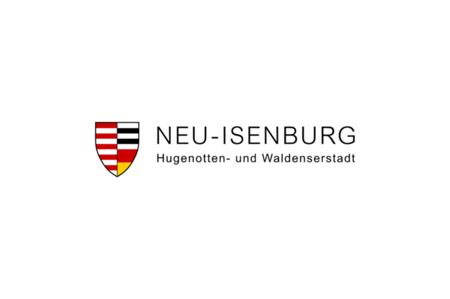 NeuesStadt-Logo mit dem Zusatz Hugenotten- und Waldenserstadt