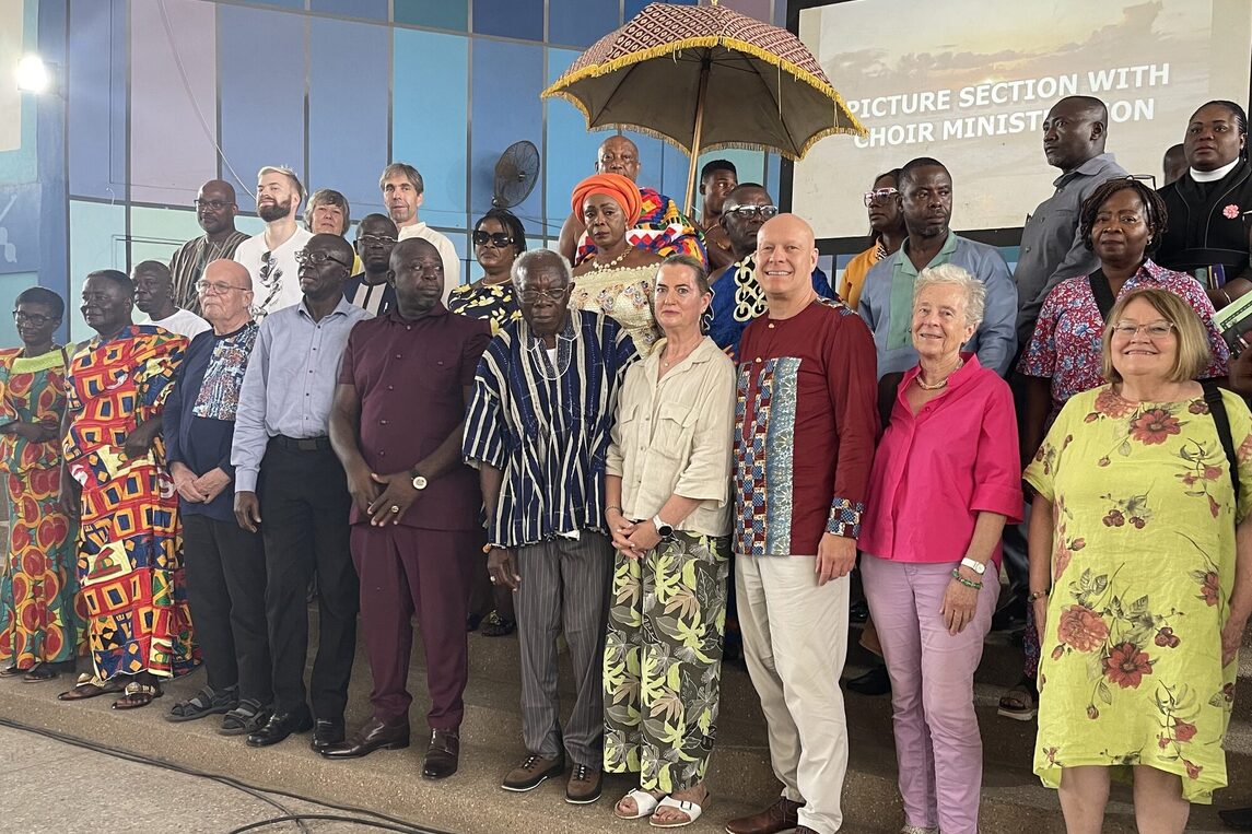 Abschiedfoto für die Delegation aus Neu-Isenburg