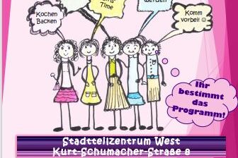 Poster Ankündigung Mädchentreff