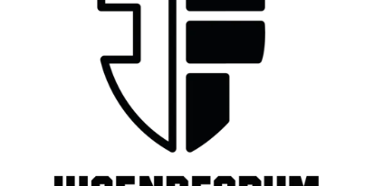 Jugendforum Neu-Isenburg in den Farben schwarz/weiß