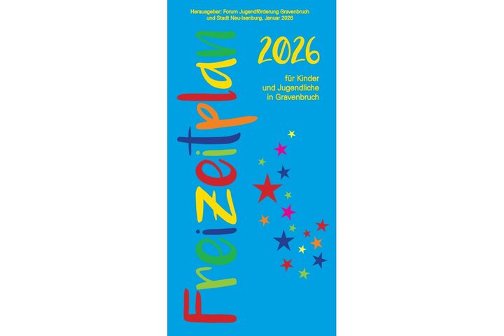 Titelseite Freizeitplan Gravenbruch für 2026