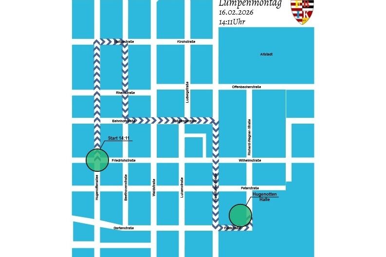 Lumpemnontagsroute 2026