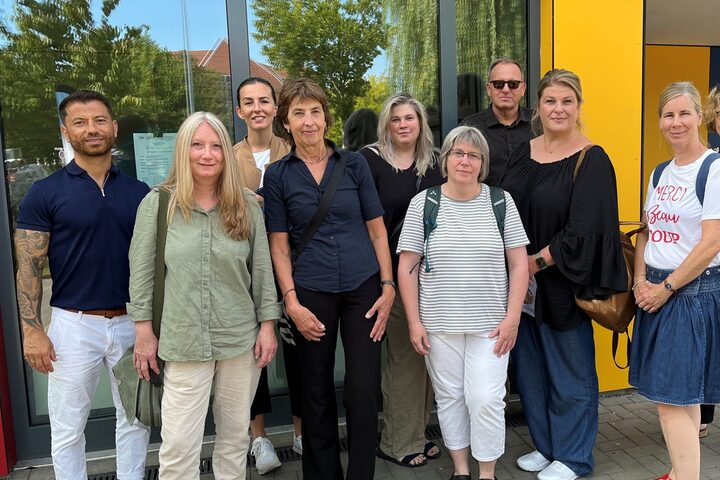 Gruppenfoto der Mitglieder der Schulsozialarbeit
