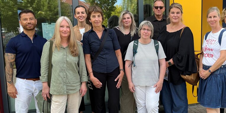 Gruppenfoto der Mitglieder der Schulsozialarbeit