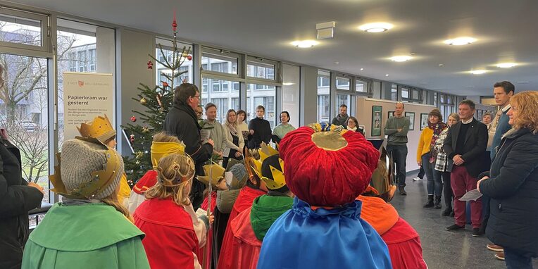 Sternsinger im Rathaus