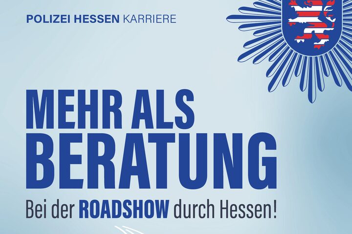 Roadshow Plakat Polizei