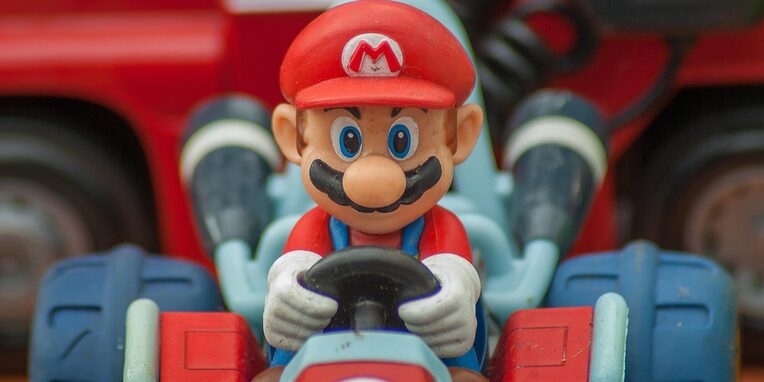 Spielzeugfigur Mario Kart