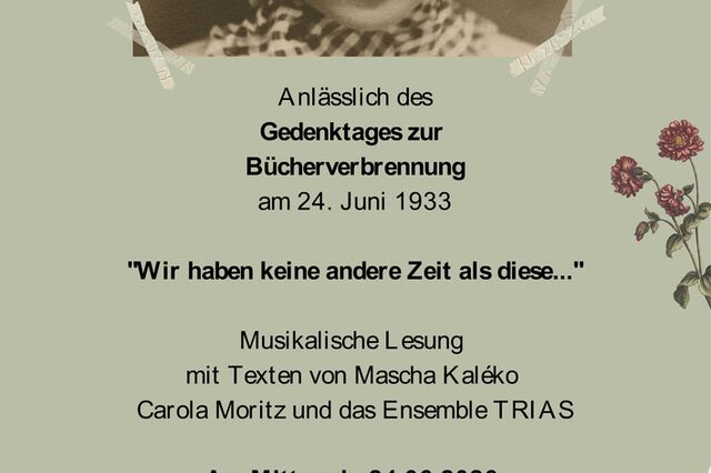 Plakat Ankündigung