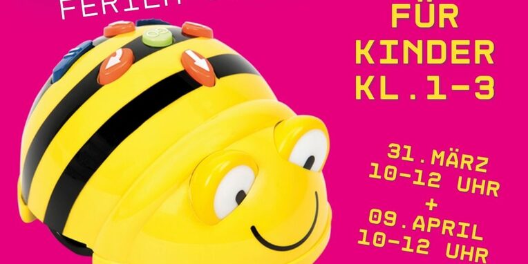 Plakat Roboterbienen