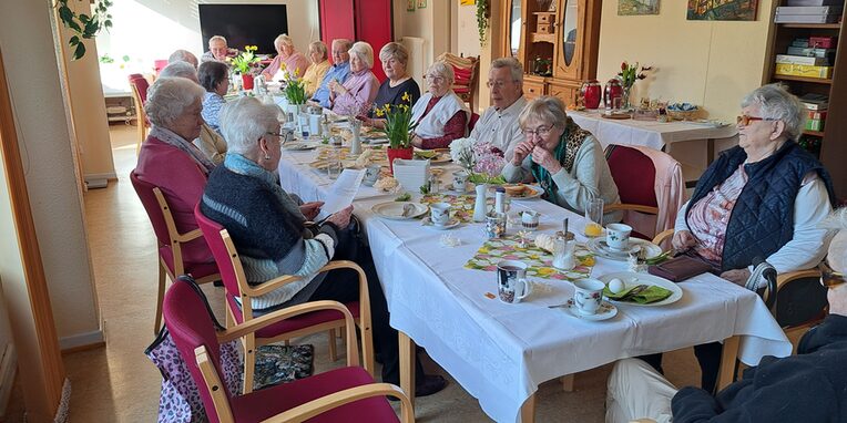 Frühstückstafel im Pappelweg