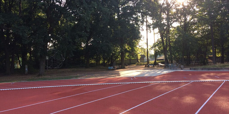 Sportpark Alicestraße Tartanbahn