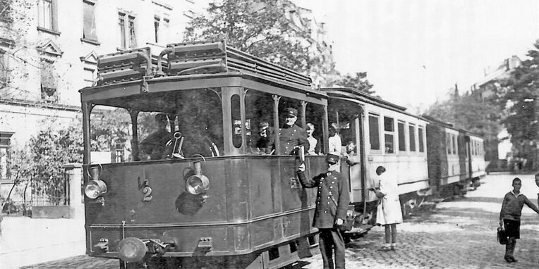 Waldbahn in der Ziegelhüttenstraße