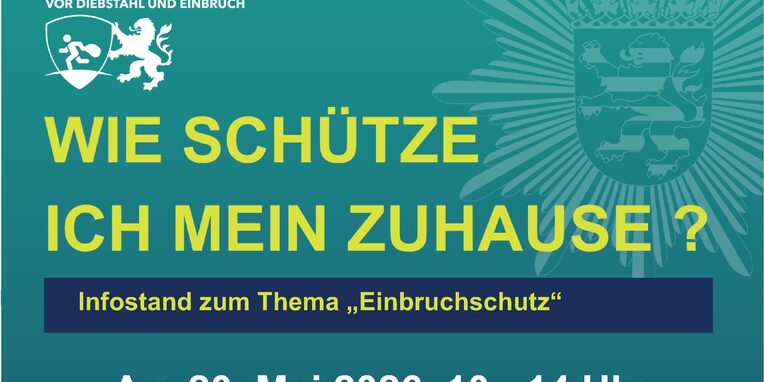 Ankündigungsplakat Infoveranstaltung