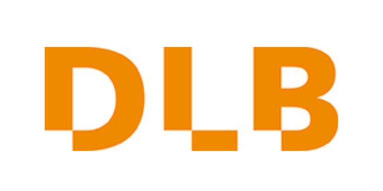 Buchstaben D L B - Logo vom Dienstleistungsbetrieb Dreieich und Neu-Isenburg AöR