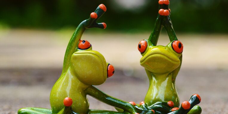 Sport, Gymnastik, Frosch.