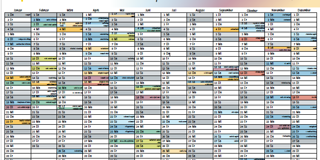 Internationaler Kalender