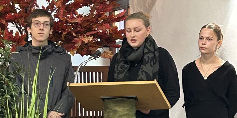 Vlnr: Christian Adam, Amory Stärkel, Maxime Leuz