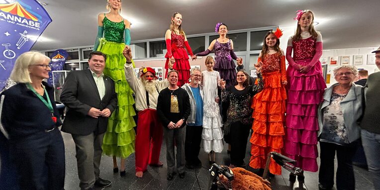 Ausstellungseröffnung am 3. November 2025 im Rathaus Foyer