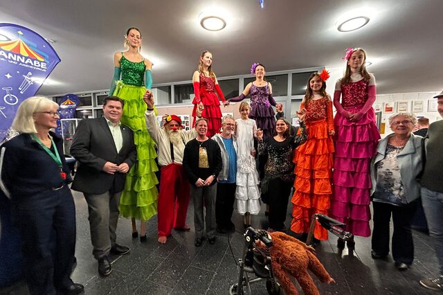 Ausstellungseröffnung am 3. November 2025 im Rathaus Foyer