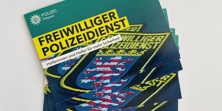 Flyer Freiwilliger Polizeidienst