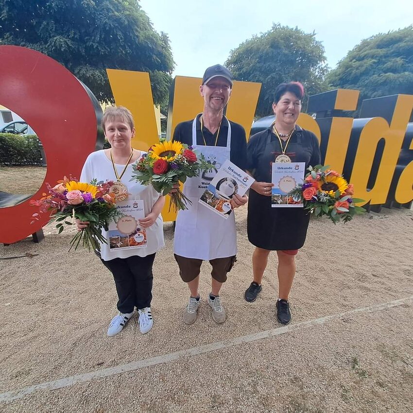 Vlrn: Sandra Franke (2. Platz), Michael Grimm (1. Platz),  Sabine Schettler (3. Platz)