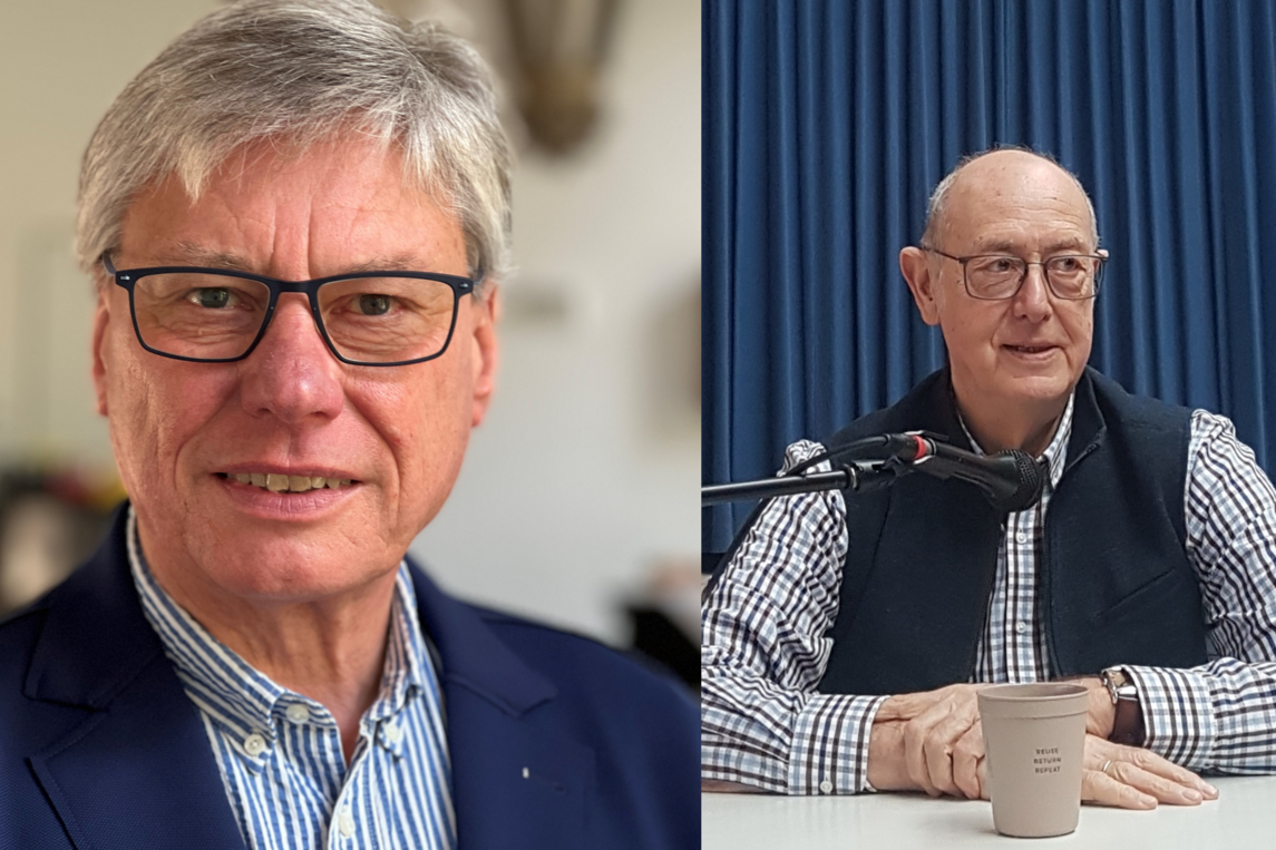 Claus_Peter Müller von der Grün und Berthold Dücker