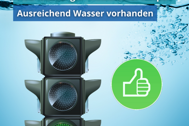Die Neu-Isenburger Trinkwasser-Ampel steht wieder auf Grün