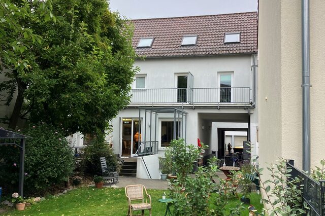 Der Garten im betreuten Wohnen