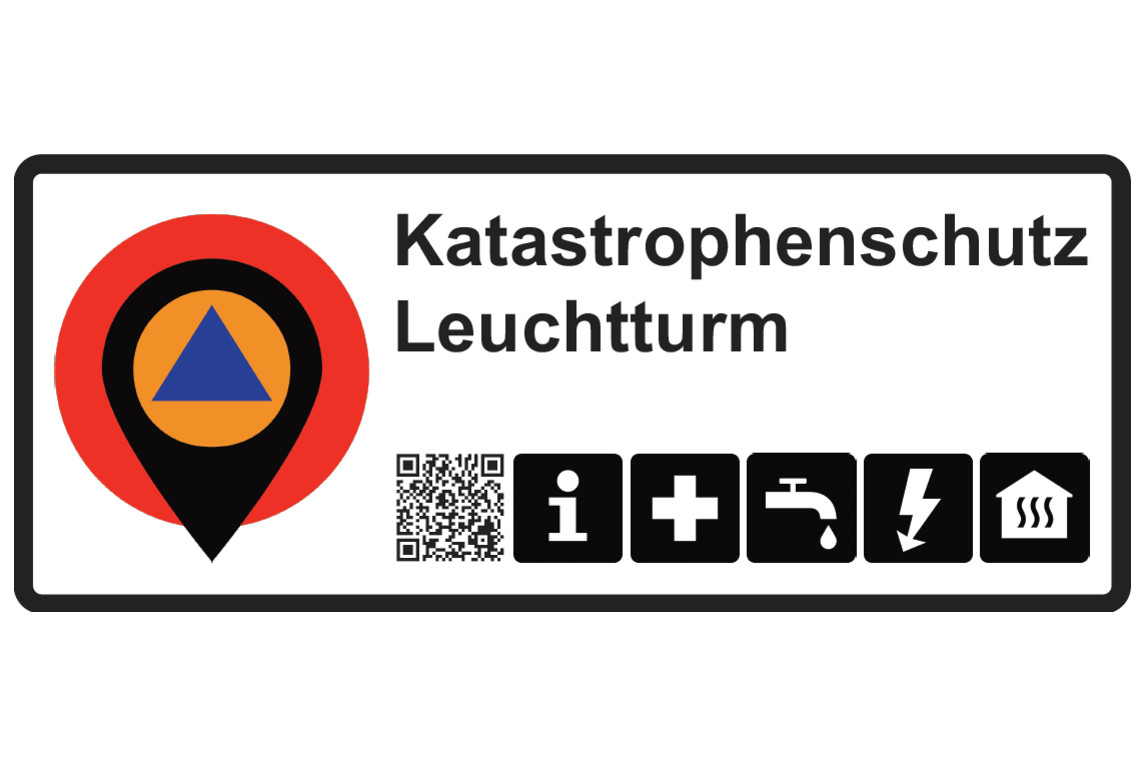 Symbol katastrophenschutz Leuchtturm