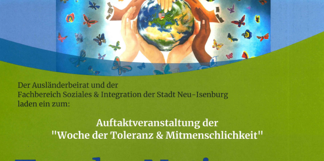 Plakat Tag der Nationen - Ein Fest der Integration