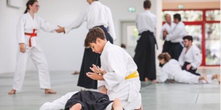 Kinder machen Karate