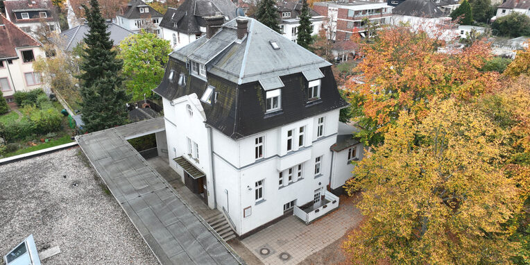 Symbolbild: Luftaufnahme - Bertha-Pappenheim-Haus